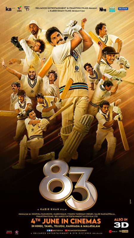 83 Film Box Office Collections Day Wise India Overseas