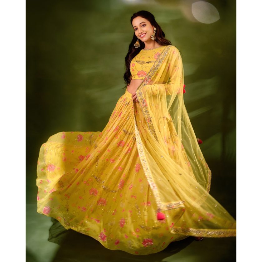 KGF 2 Promotions Srinidhi Shetty Looks Amazing In Yellow 8 KGF 2 Promotions Srinidhi Shetty Looks Amazing In Yellow