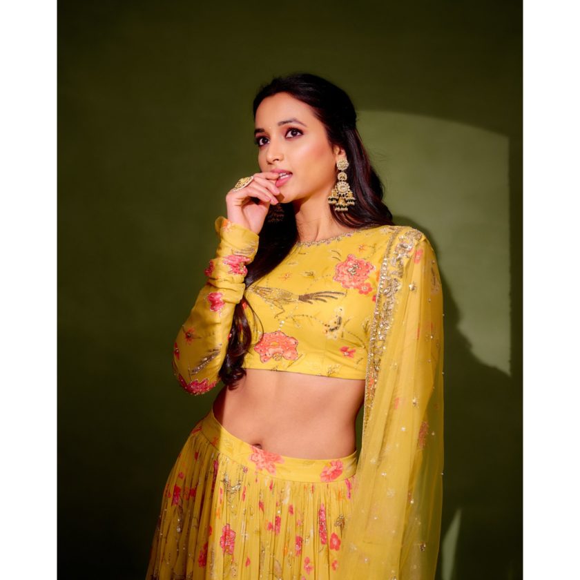 KGF 2 Promotions Srinidhi Shetty Looks Amazing In Yellow 7 KGF 2 Promotions Srinidhi Shetty Looks Amazing In Yellow