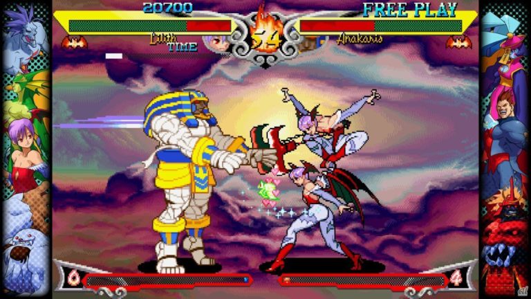 “Capcom Fighting Collection,” a collection of competitive games released