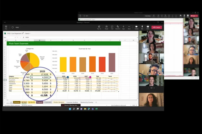 Microsoft Excel Live Soon let you collaboratively edit
