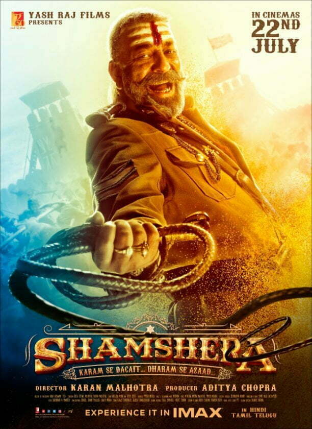 Shamshera 2022 Box Office Collection, Budget and Recovery 5 Shamshera