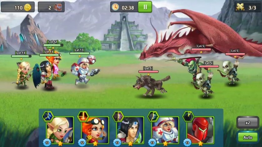 25 Best Upgrade strategy Android Games List 2022 23 Battle Arena: Co-op Battles